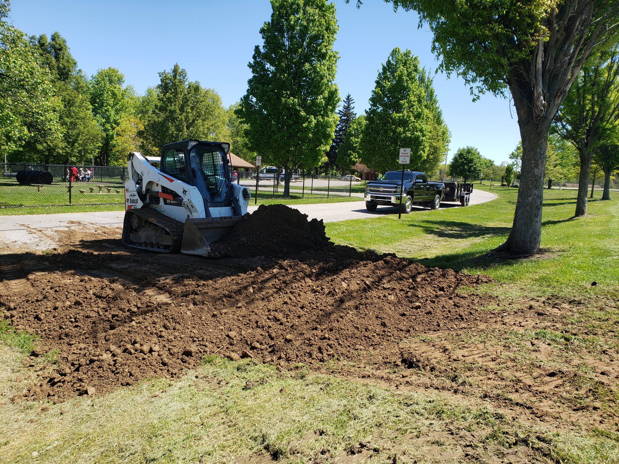 Grading - Envisions Landscape Construction Gallery