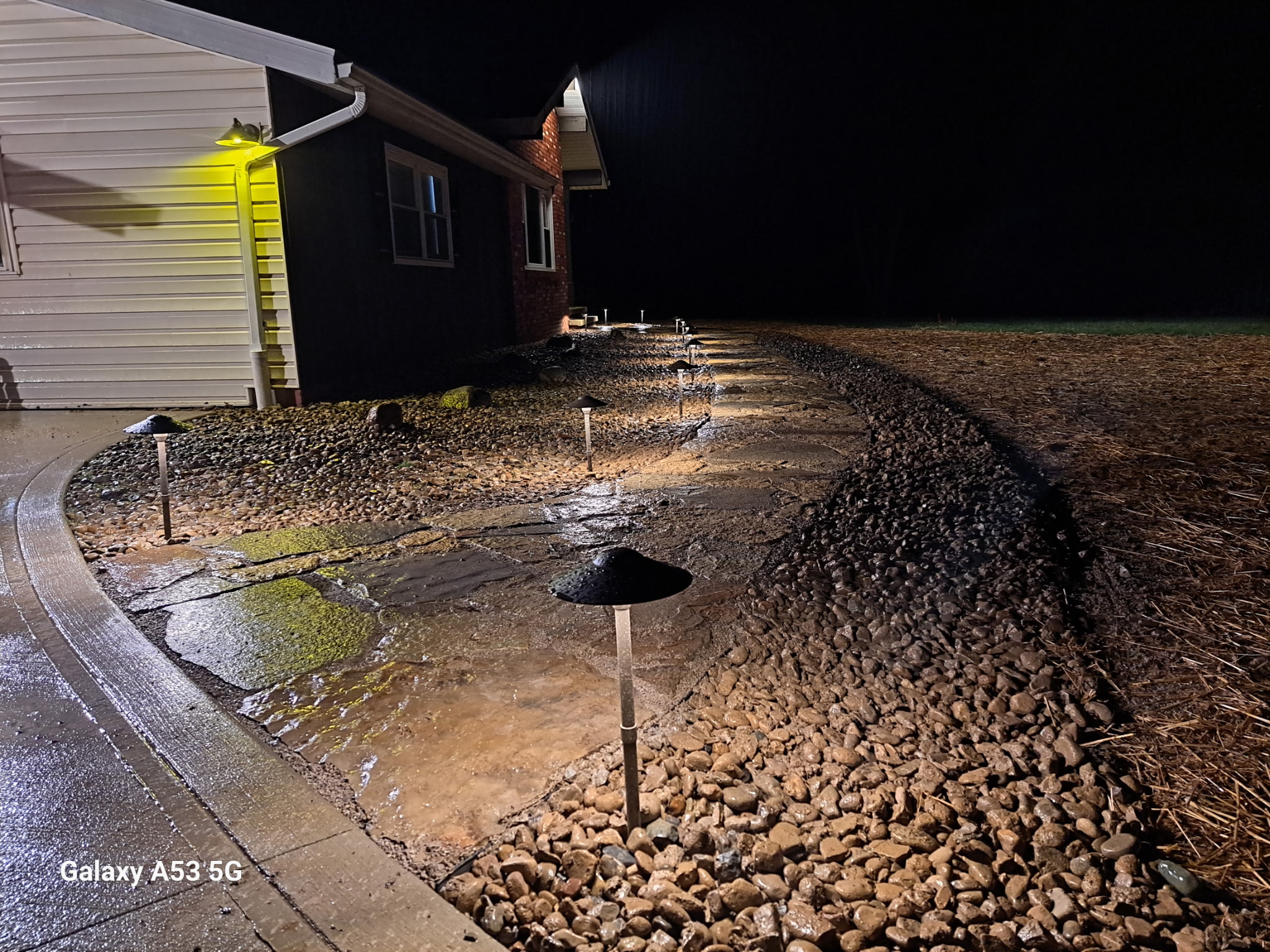 Landscape lighting - Envisions Landscape Construction Gallery
