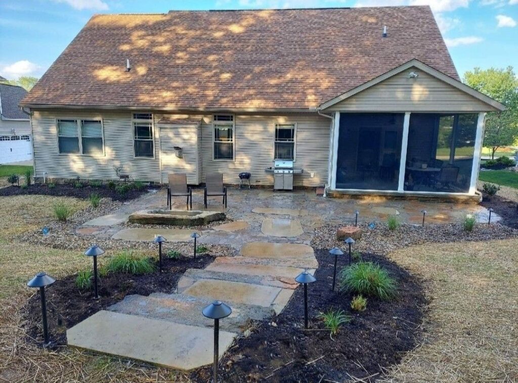Hardscapes Patios and walls